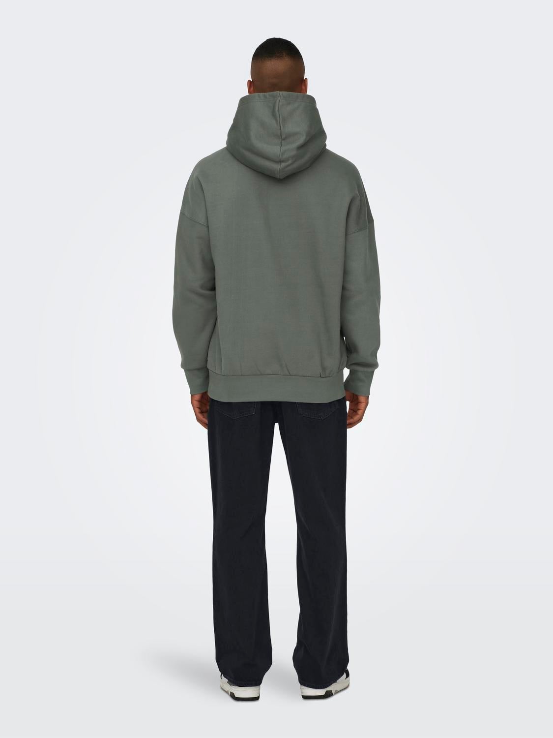 Yeezy green hot sale hoodie