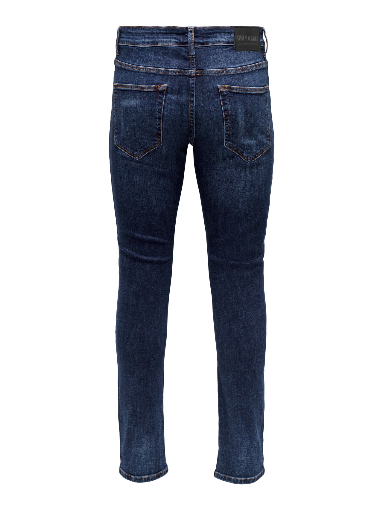 ONLY & SONS Kitsas lõige Teksad -Dark Blue Denim - 22026749