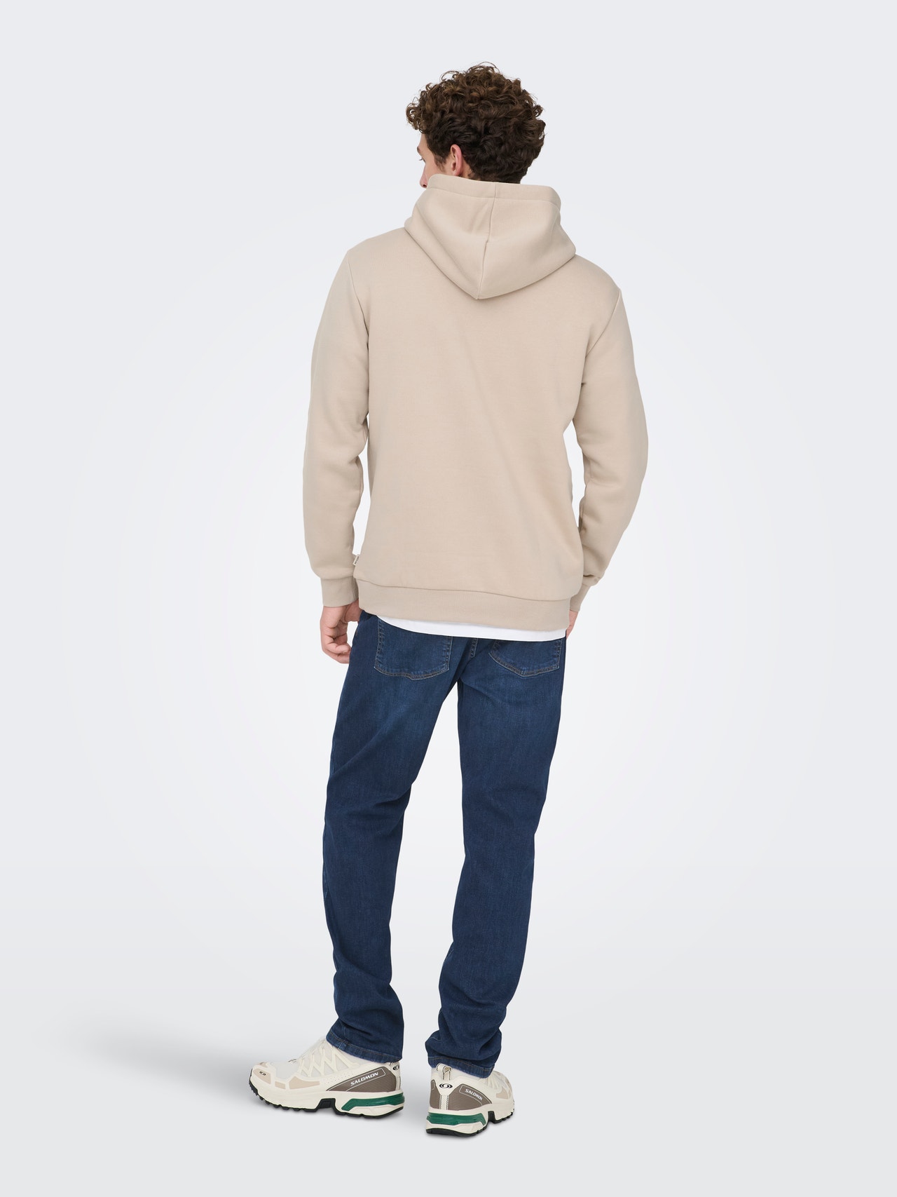 ONLY & SONS Tavapärane lõige Keskmine vöökoht Teksad -Dark Blue Denim - 22026752