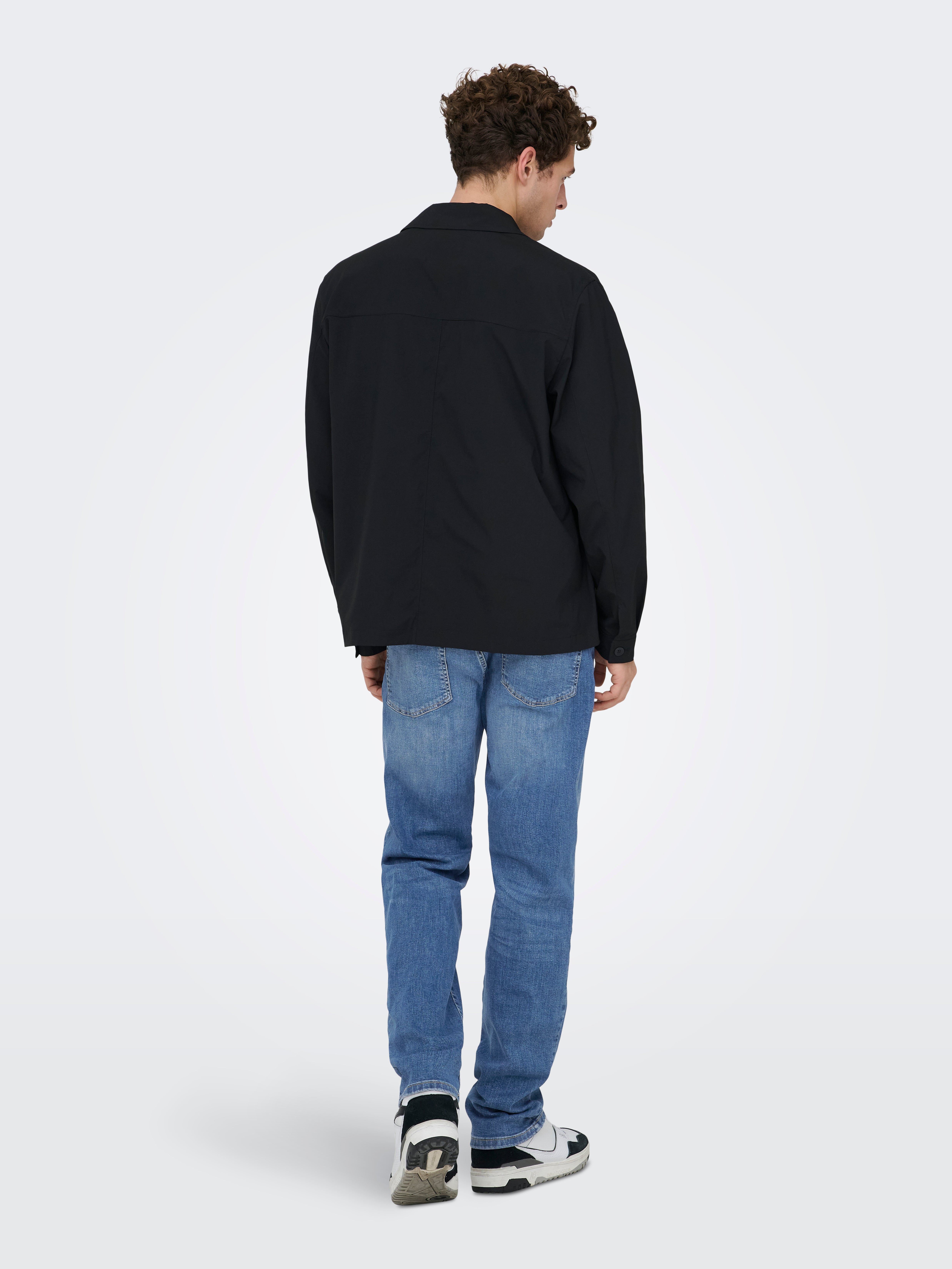 ONLY & SONS Heren normale pasvorm jeans ONSWEFT middelhoge