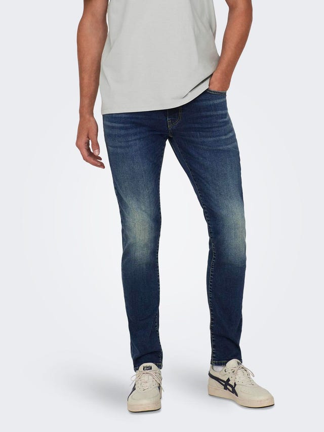 ONLY & SONS ONSLoom Slim Medium Blue Jeans - 22026920