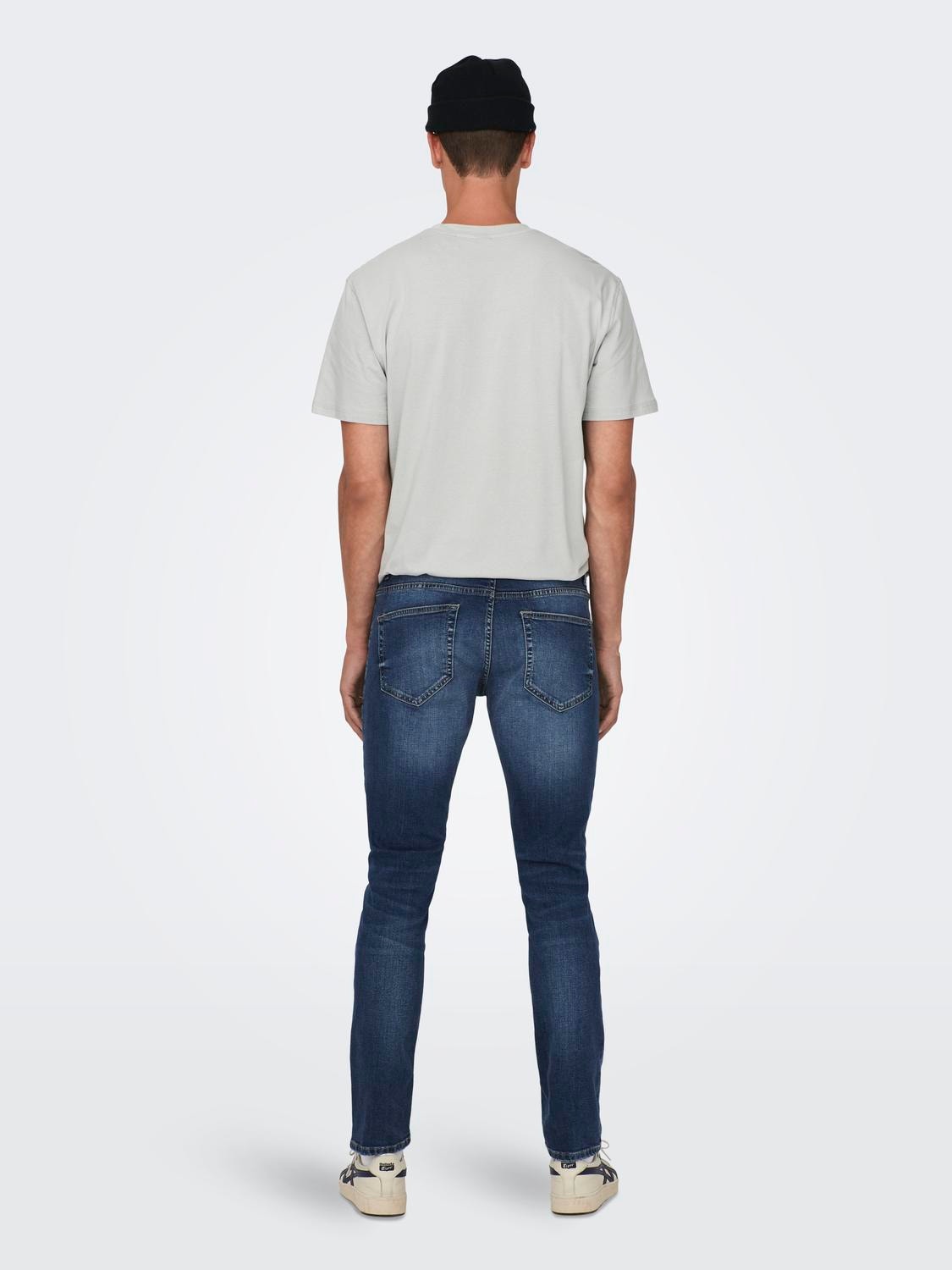 ONLY & SONS ONSLoom Slim Medium Blue Jeans -Medium Blue Denim - 22026920