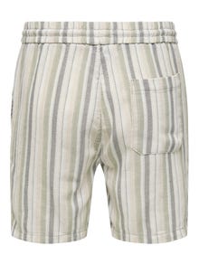 ONLY & SONS ONSTREV Mid waist Regular Fit Shorts -Seagrass - 22026950