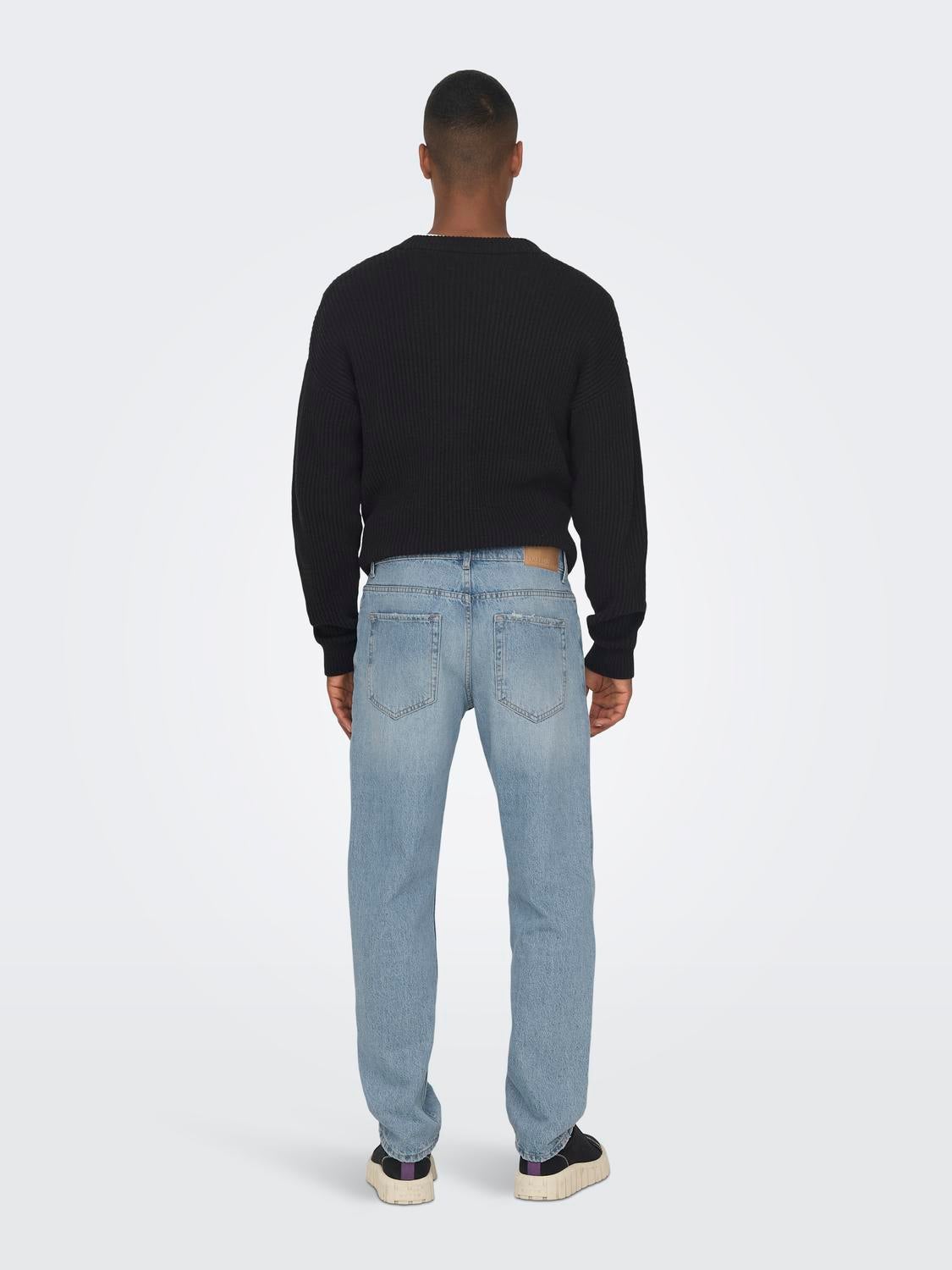 ONSEDGE LOOSE L.BLUE 6986 DNM JEANS NOOS | Bleu clair | ONLY & SONS®