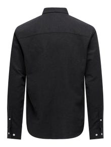 ONLY & SONS Klassisk skjorte -Black - 22027307
