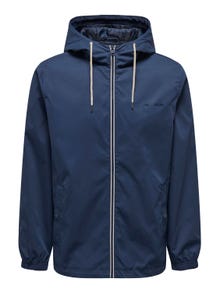 ONLY & SONS Hood with string regulation Jacket -Naval Academy - 22027439