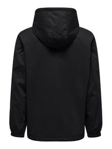 ONLY & SONS Vestes Capuche avec cordon de serrage -Black - 22027439