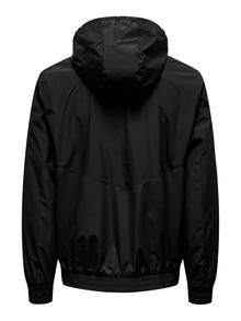 ONLY & SONS Kapuuts Jope -Black - 22027457