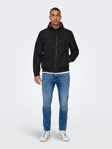 ONLY & SONS Kapuuts Jope -Black - 22027457