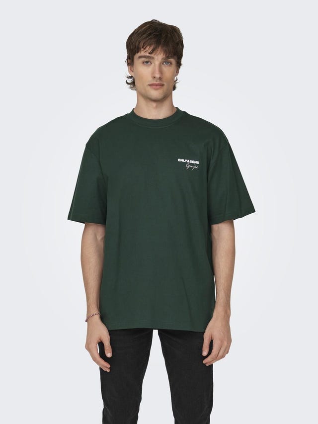 ONLY & SONS Avslappnad O-ringning T-shirt - 22027495