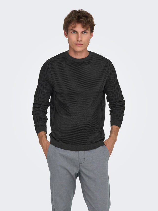 ONLY & SONS Ronde hals Pullover - 22027602