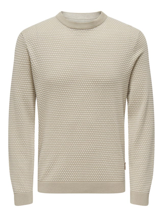 ONLY & SONS Ronde hals Pullover - 22027602