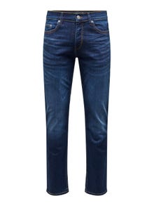 ONLY & SONS ONSWEFT REG. ONE DBD 7641 DCC DNM VD -Dark Blue Denim - 22027641