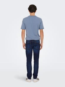 ONLY & SONS ONSWEFT REG. ONE DBD 7641 DCC DNM VD -Dark Blue Denim - 22027641