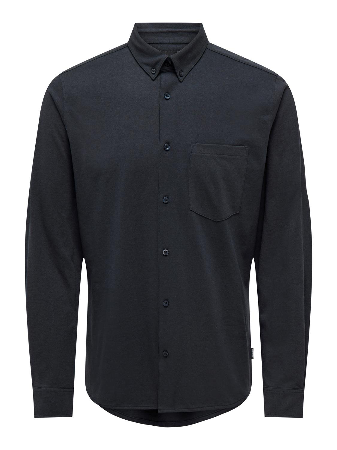 ONLY & SONS Classic shirt -Dark Navy - 22027665