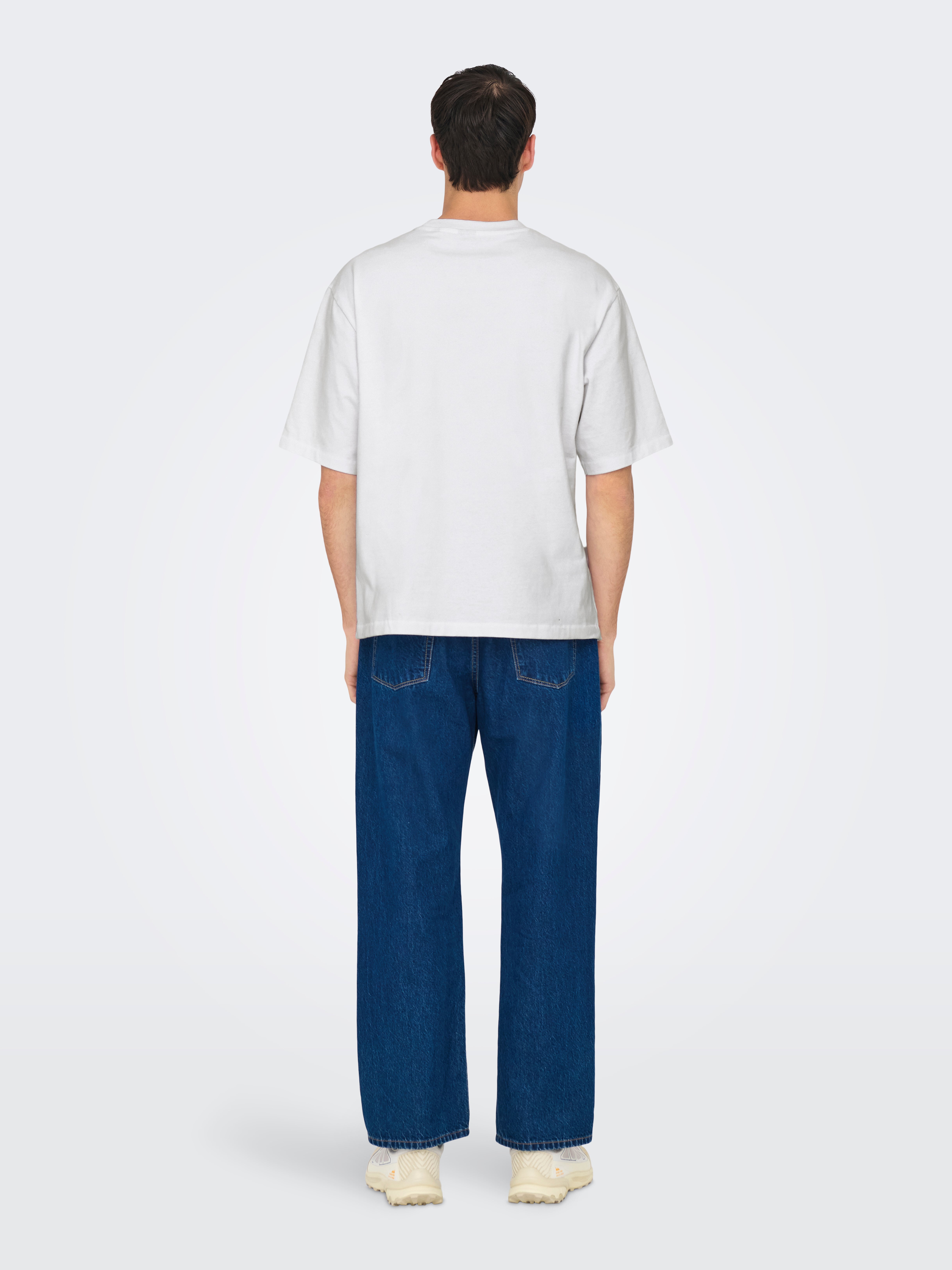 ONSMILLENIUM T-shirt | White | ONLY & SONS®