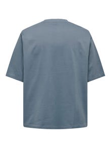 ONLY & SONS Överdimensionerad passform O-ringning T-shirt -Flint Stone - 22027787