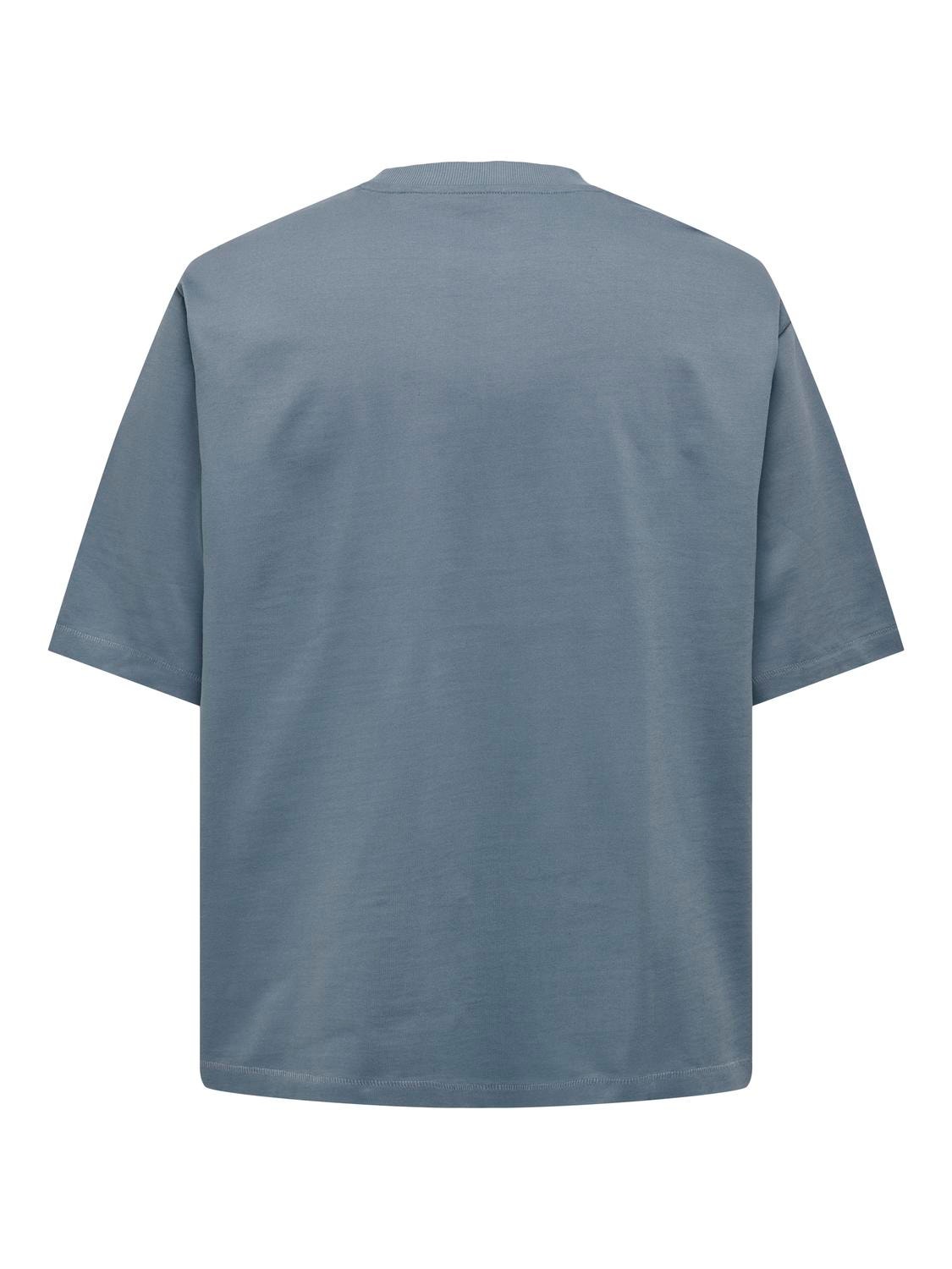 ONLY & SONS Överdimensionerad passform O-ringning T-shirt -Flint Stone - 22027787