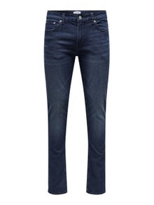 ONLY & SONS ONSLoom Slim Denim Jeans  -Dark Blue Denim - 22027839