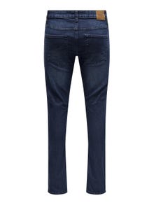 ONLY & SONS ONSLoom Slim Denim Jeans  -Dark Blue Denim - 22027839