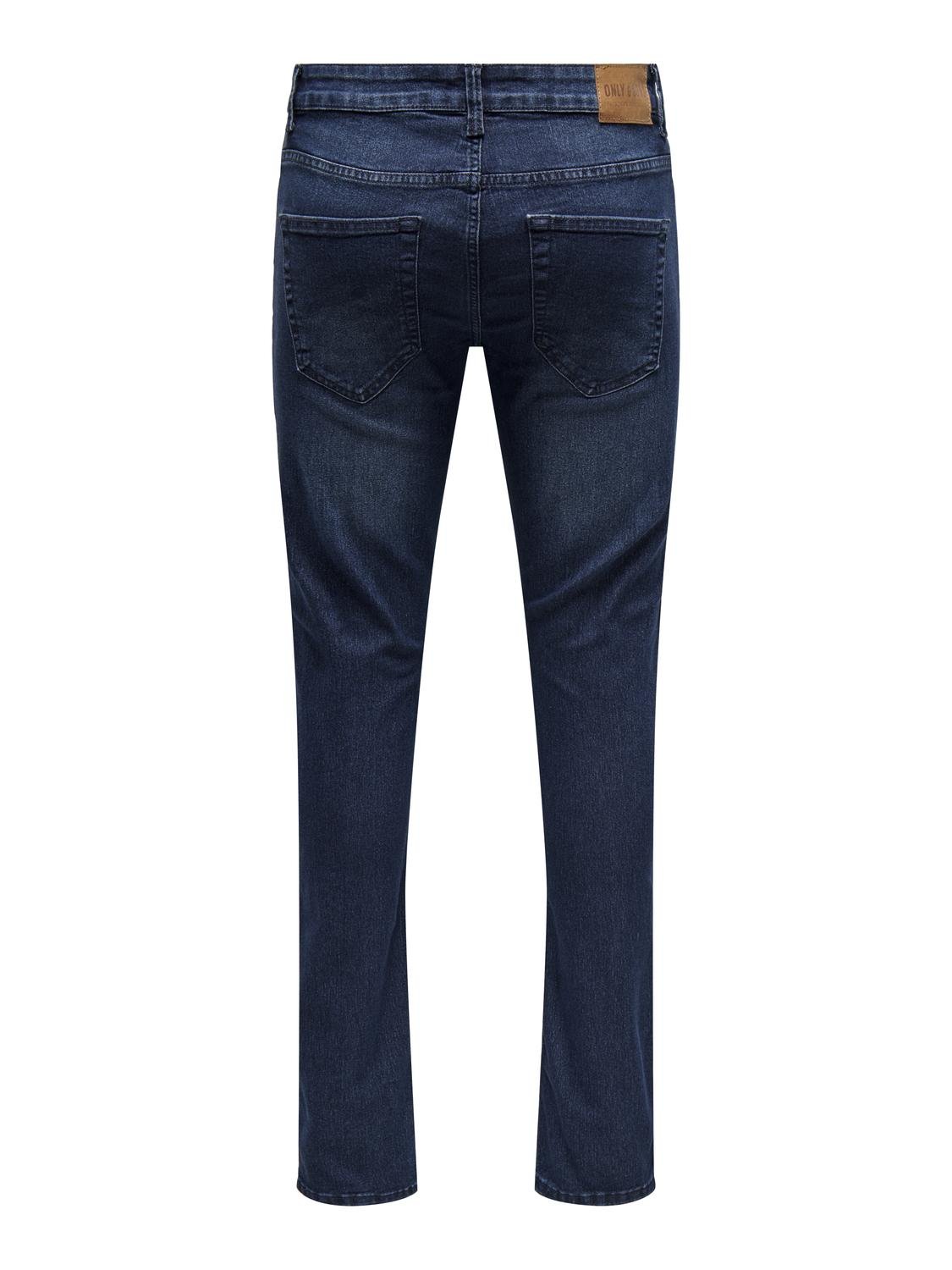 ONLY & SONS ONSLoom Slim Denim Jeans  -Dark Blue Denim - 22027839
