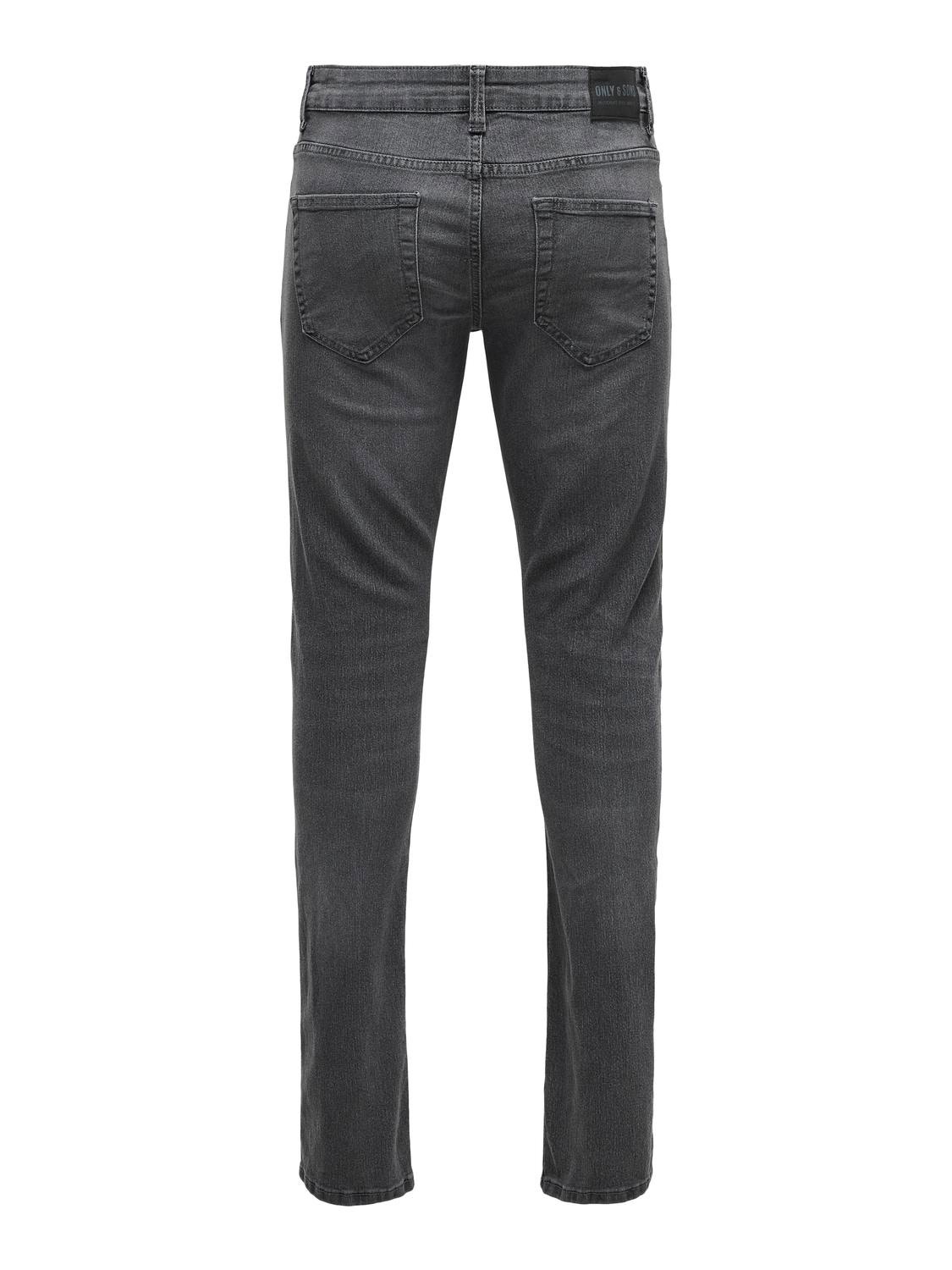 ONLY & SONS ONSLoom Slim Grey Jeans -Grey Denim - 22027842