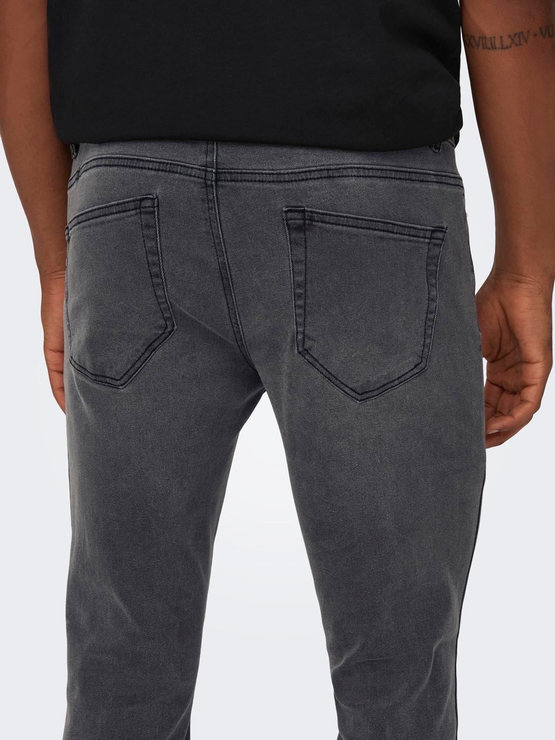 ONLY & SONS ONSLoom Slim Grey Jeans -Grey Denim - 22027842