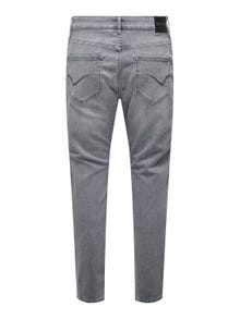 ONLY & SONS ONSRope Slimtape Denim Jeans -Grey Denim - 22027844