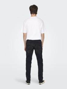 ONLY & SONS ONSRope Slimtape Denim Jeans -Black Denim - 22027844