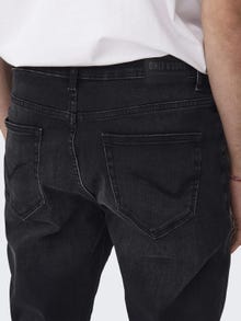 ONLY & SONS ONSRope Slimtape Denim Jeans -Black Denim - 22027844