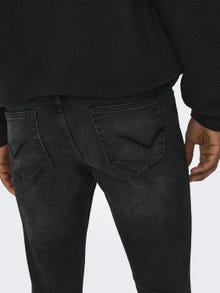 ONLY & SONS ONSFly Spray Denim Jeans -Black Denim - 22027848