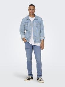 ONLY & SONS ONSLoom Slim Jeans -Light Blue Denim - 22027899