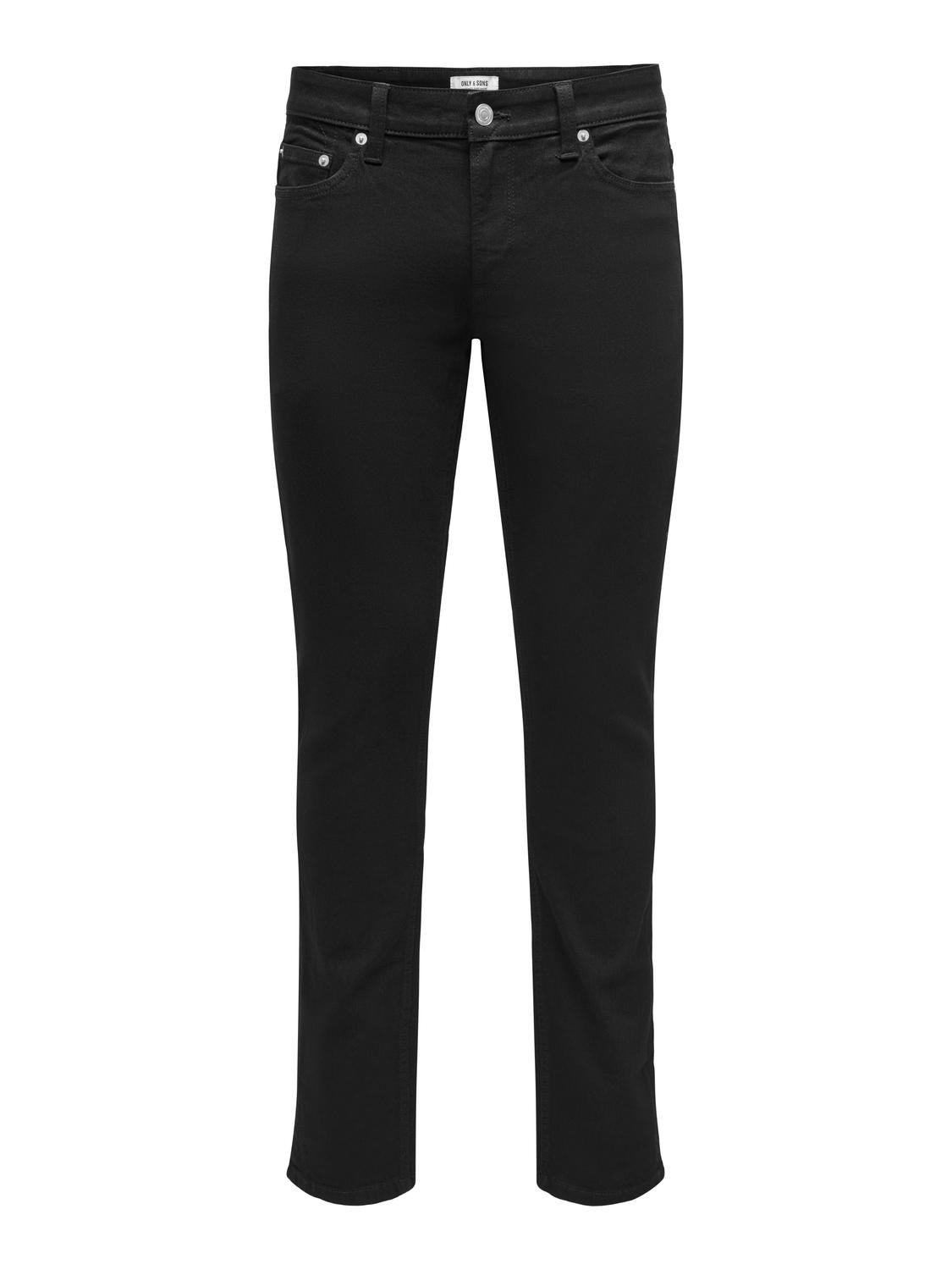 ONLY & SONS ONSLoom Slim Jeans -Black Denim - 22027899