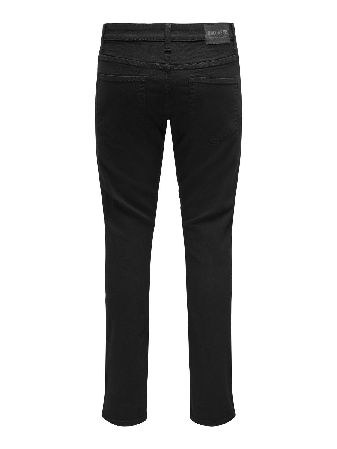 ONLY & SONS ONSLoom Slim Jeans -Black Denim - 22027899