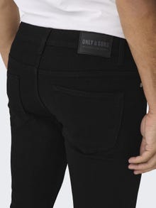 ONLY & SONS ONSLoom Slim Jeans -Black Denim - 22027899