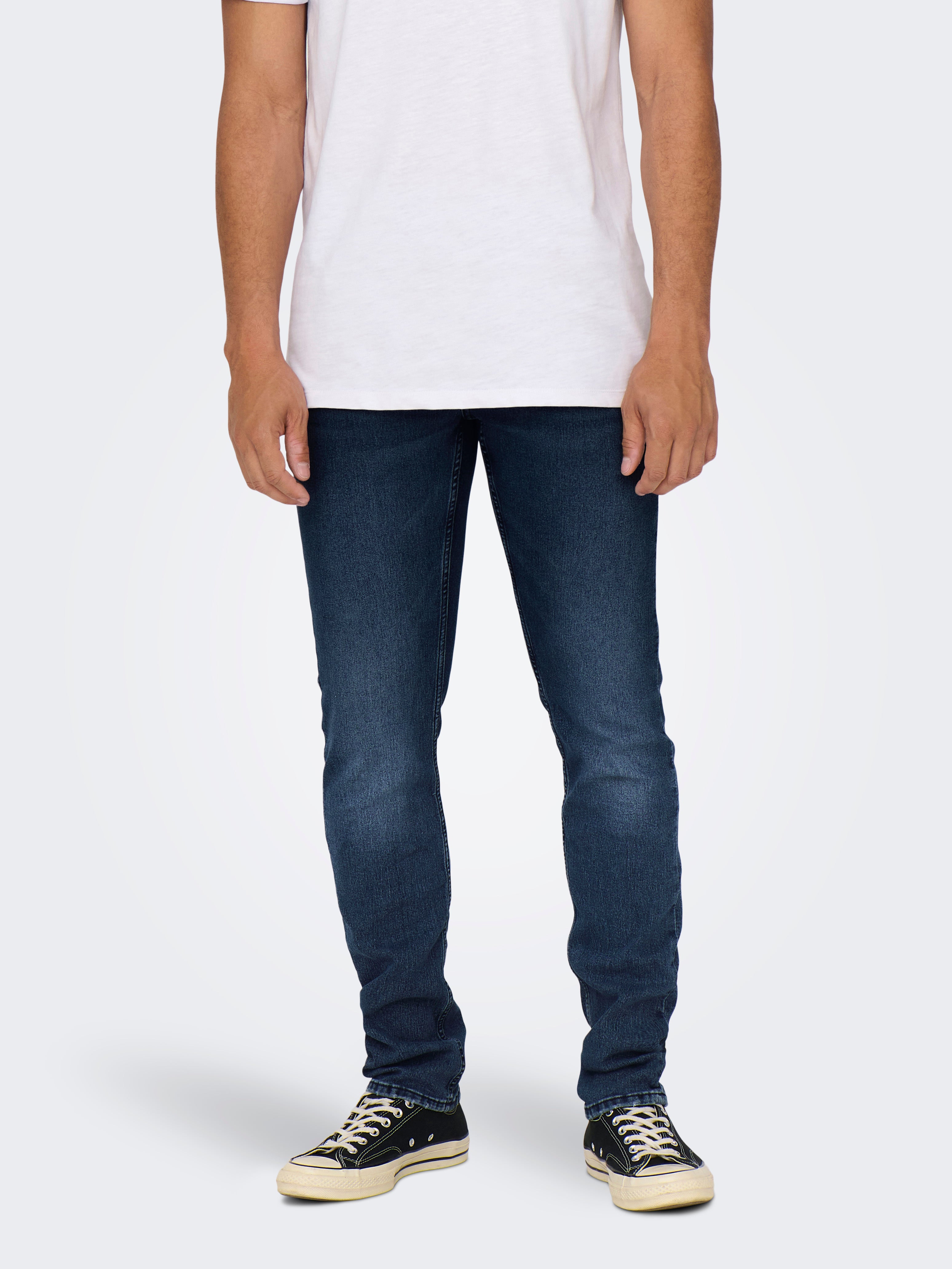 Onsweft Mittlere Taille Normal Geschnitten Jeans