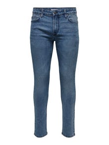 ONLY & SONS ONSWeft Regular Jeans -Light Medium Blue Denim - 22027900