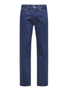 ONLY & SONS ONSEdge Straight Jeans -Medium Blue Denim - 22027901