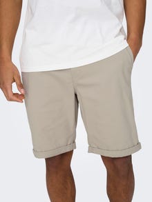 ONLY & SONS Shorts Regular Fit -Silver Lining - 22027905