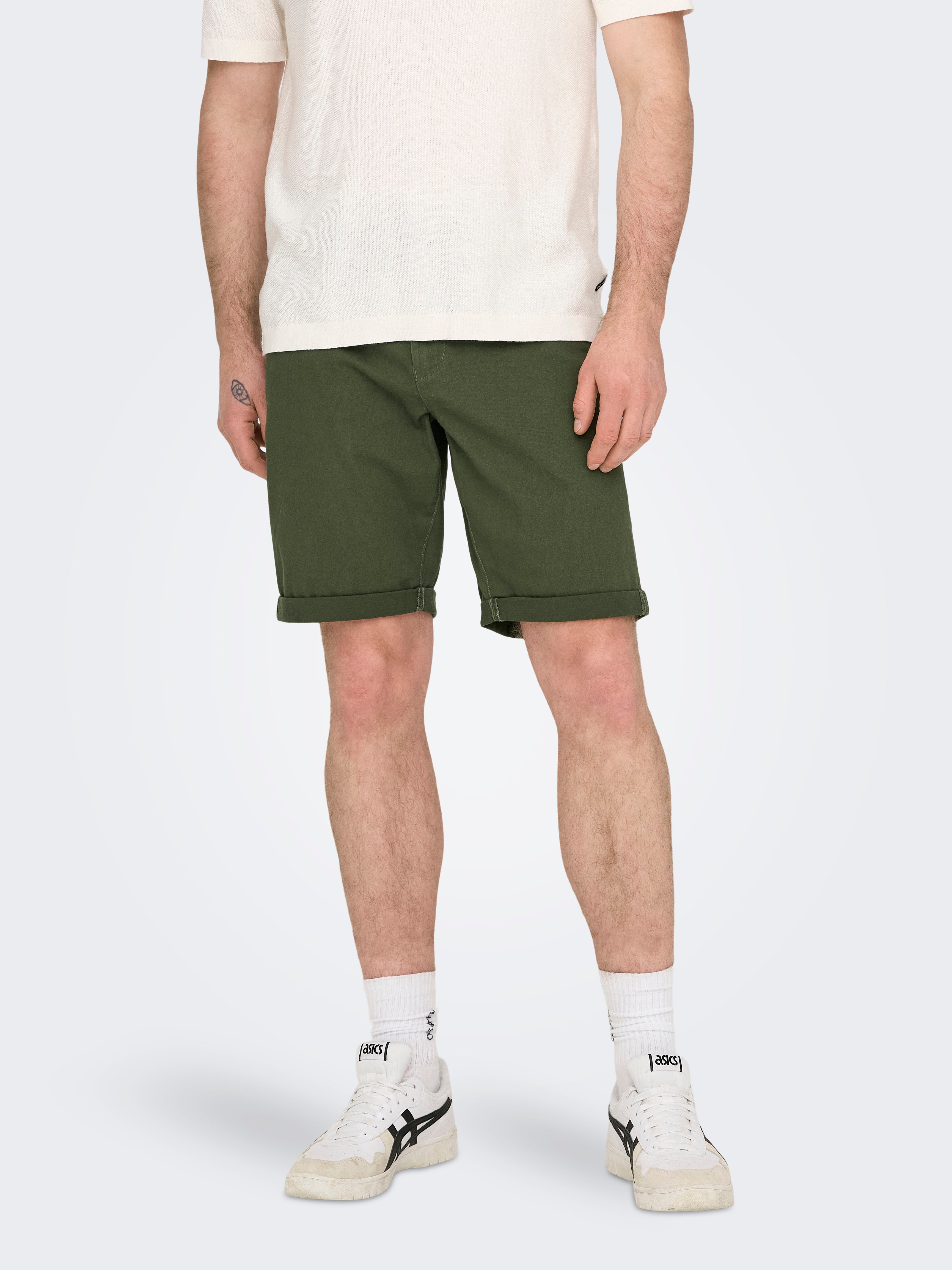 Onspeter Normal Geschnitten Shorts