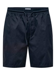 ONLY & SONS Normal geschnitten Shorts -Dark Navy - 22027949
