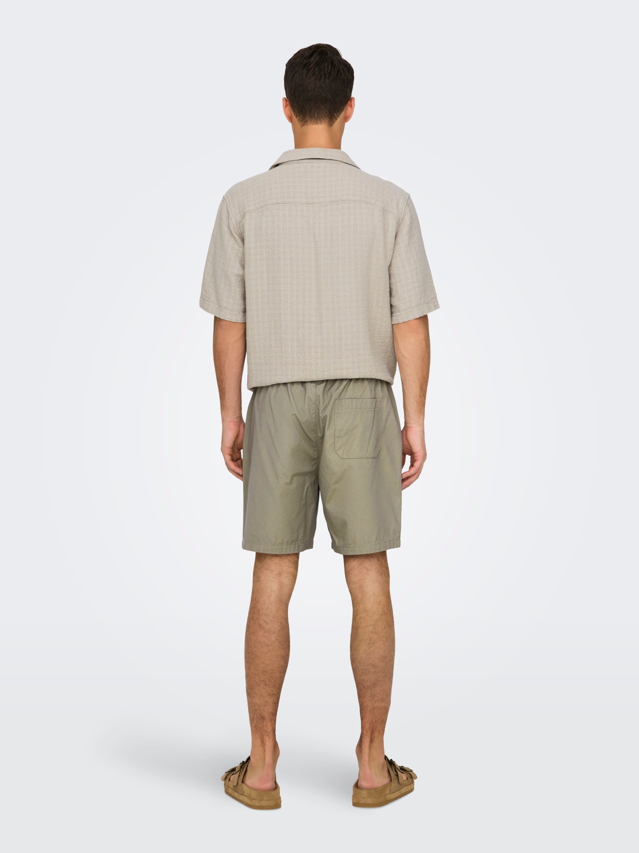 ONLY & SONS ONSTEL Regular Fit Shorts -Coriander - 22027949