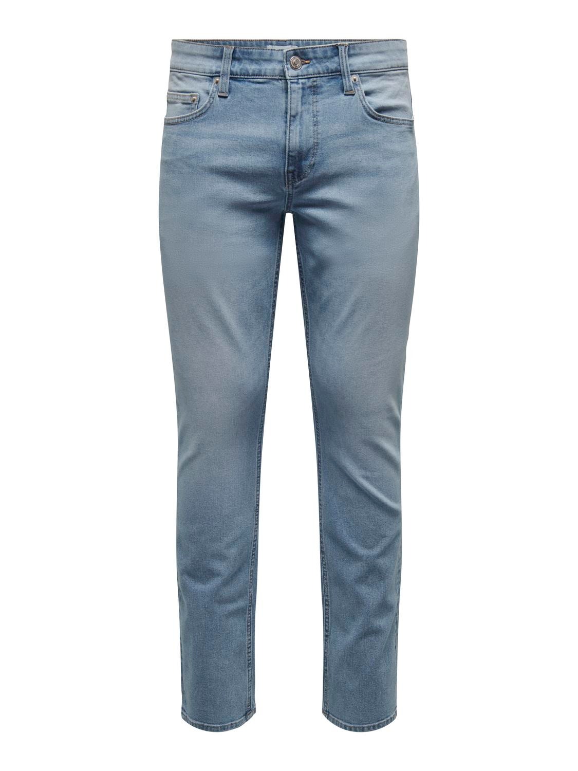 ONLY & SONS ONSLoom Slim Jeans -Light Blue Denim - 22027992