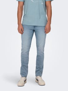 ONLY & SONS ONSLoom Slim Jeans -Light Blue Denim - 22027992