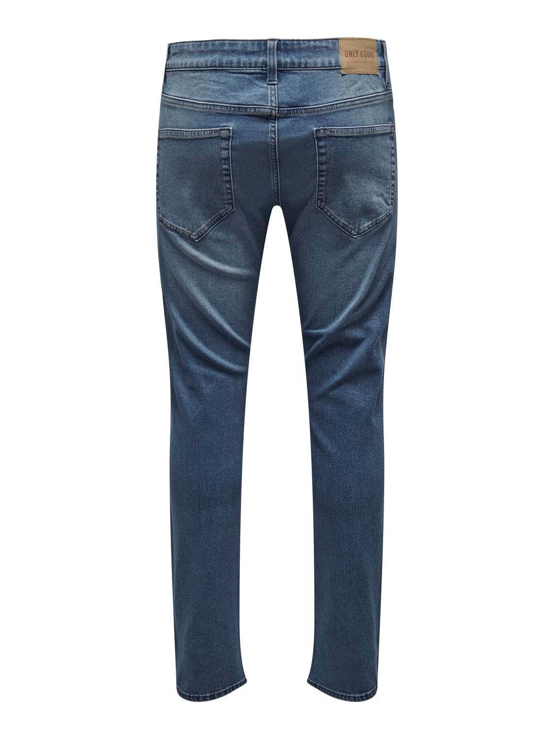 ONLY & SONS ONSLoom Slim Medium Blue Jeans -Medium Blue Denim - 22027993