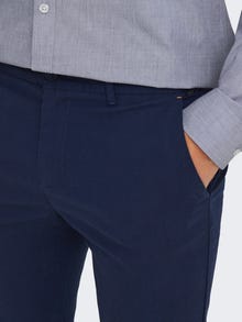 ONLY & SONS Pantalons Slim Fit -Dark Navy - 22028132