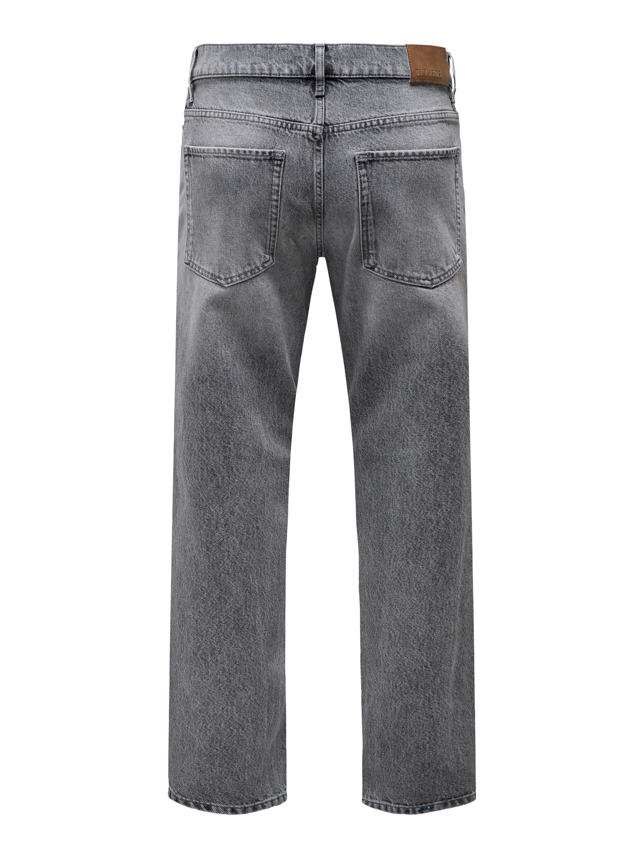 ONLY & SONS Sirge lõige Keskmine värvel Teksad -Medium Grey Denim - 22028202