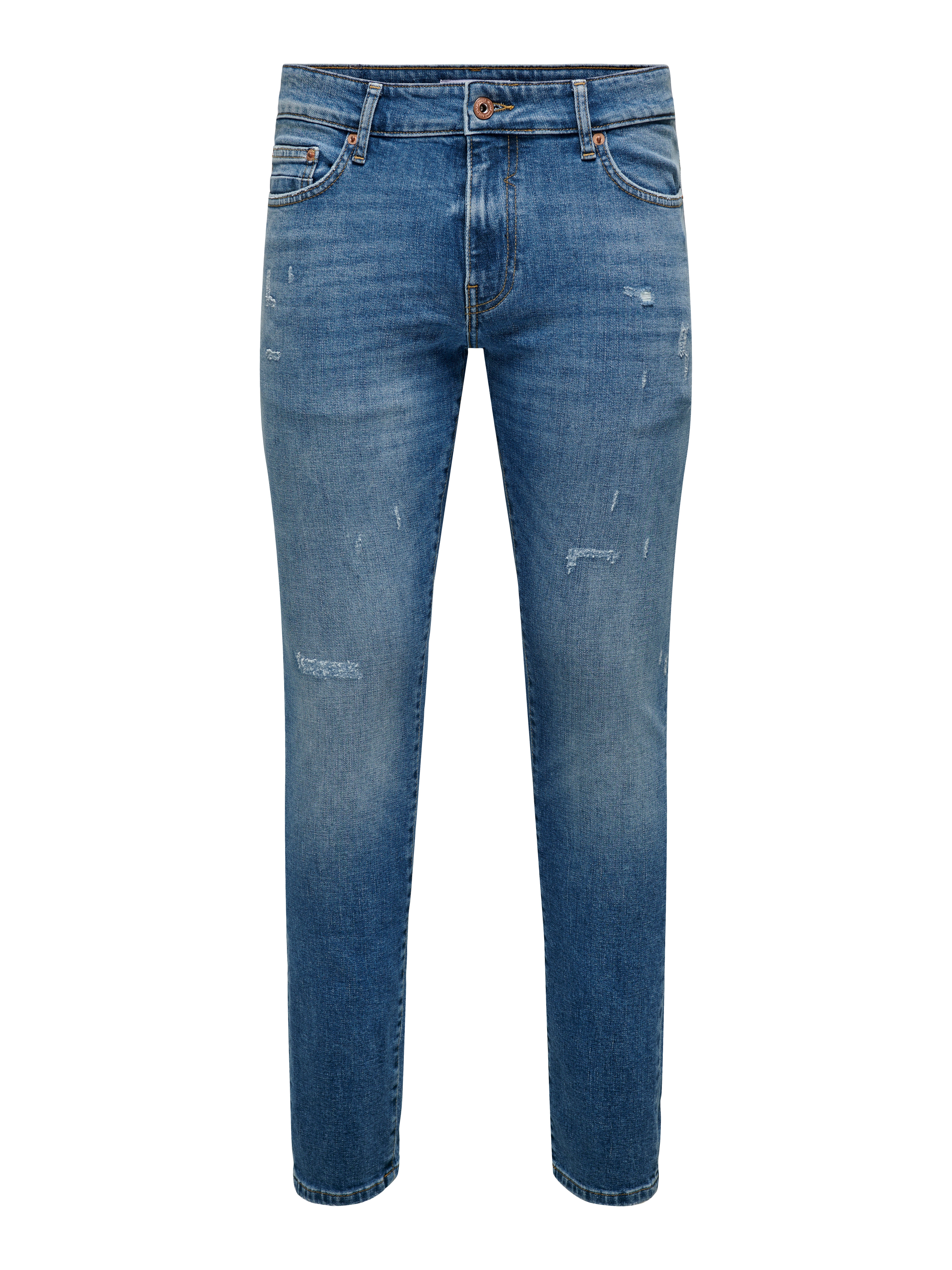 Thumbnail - Onsloom Niedrige Taille Slim Fit Jeans