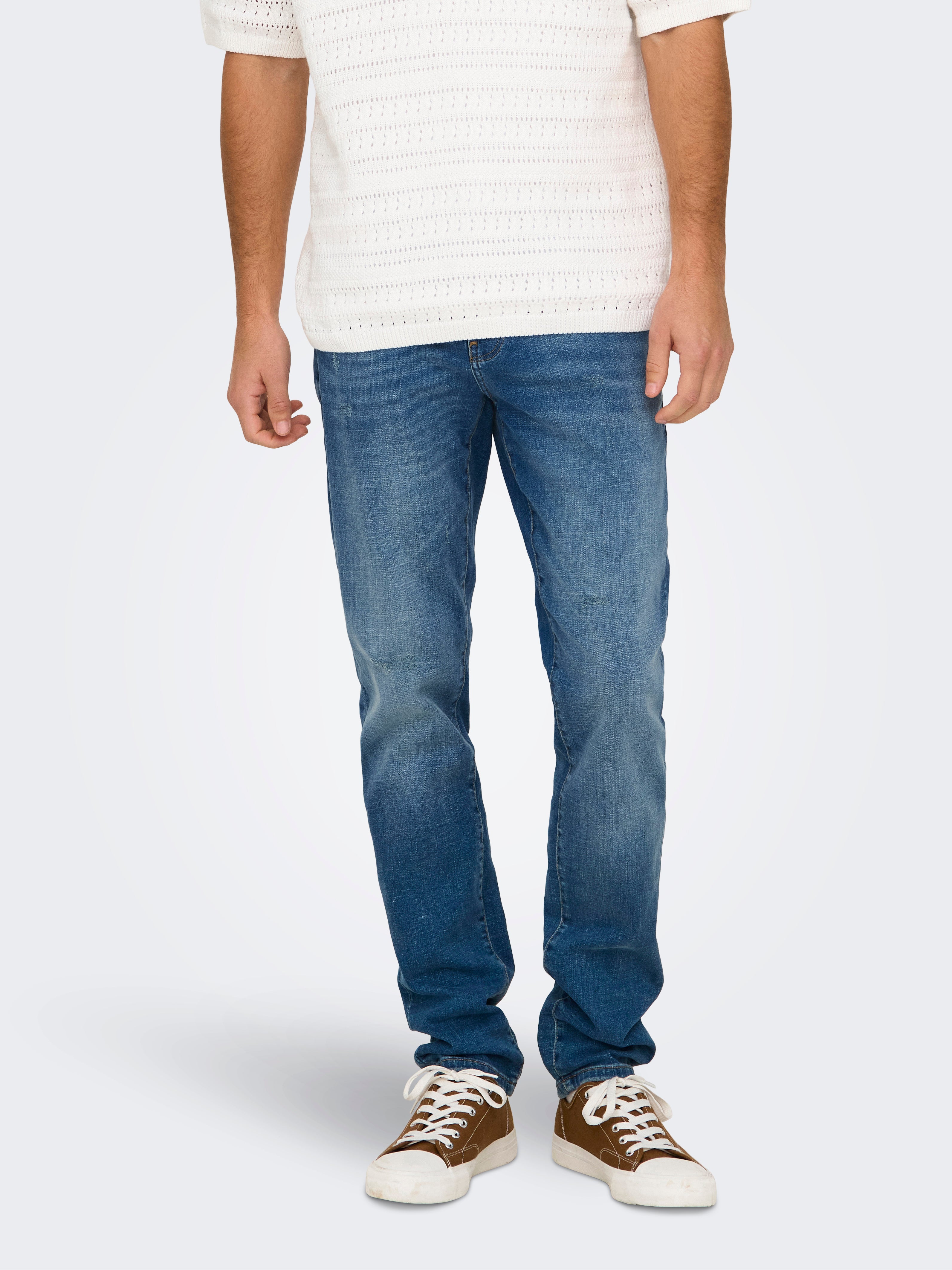 Onsloom Niedrige Taille Slim Fit Jeans