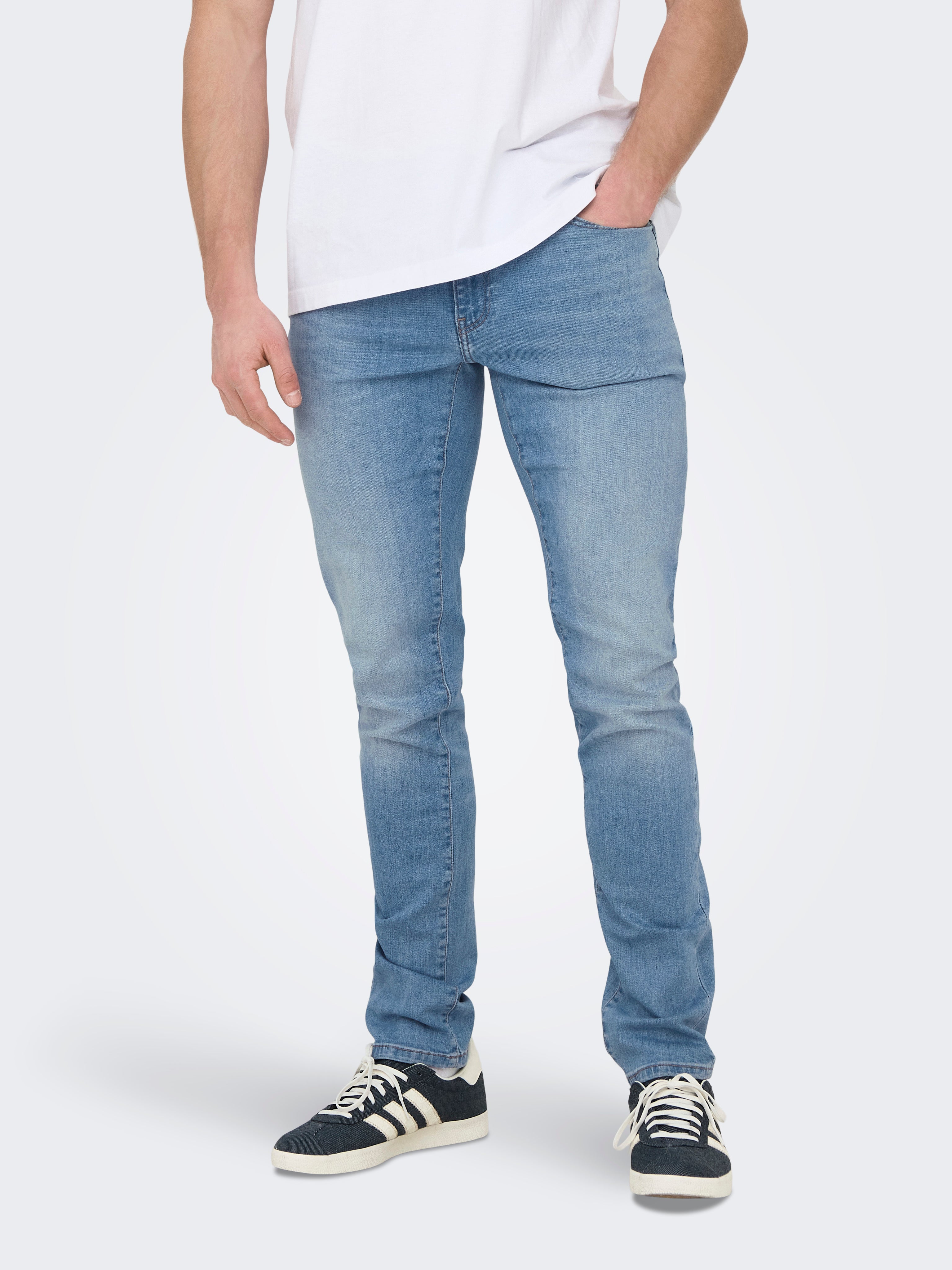 Onsloom Niedrige Taille Slim Fit Jeans